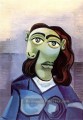 Portrait Dora Maar aux yeux bleus 1939 cubisme Pablo Picasso